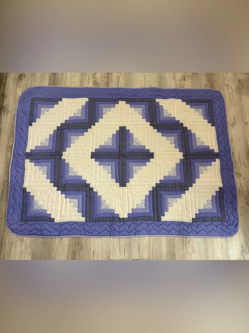 Handmade Quilted Tapestry 38.5” x 55” wall art, lap quilt, toddler quilt